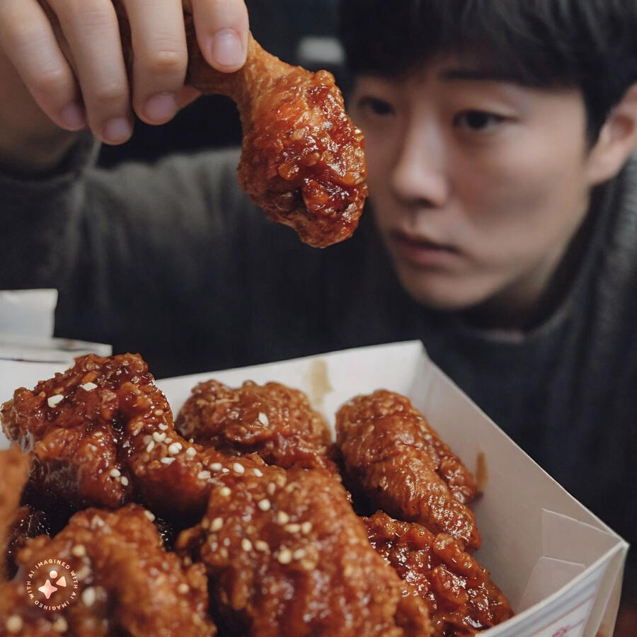 12/08/23: Korean fried chicken 🤤
