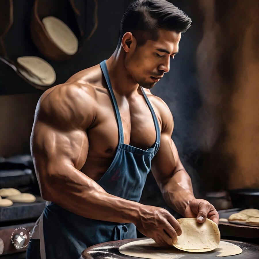 12/06/23: Made corn tortillas with the church youth